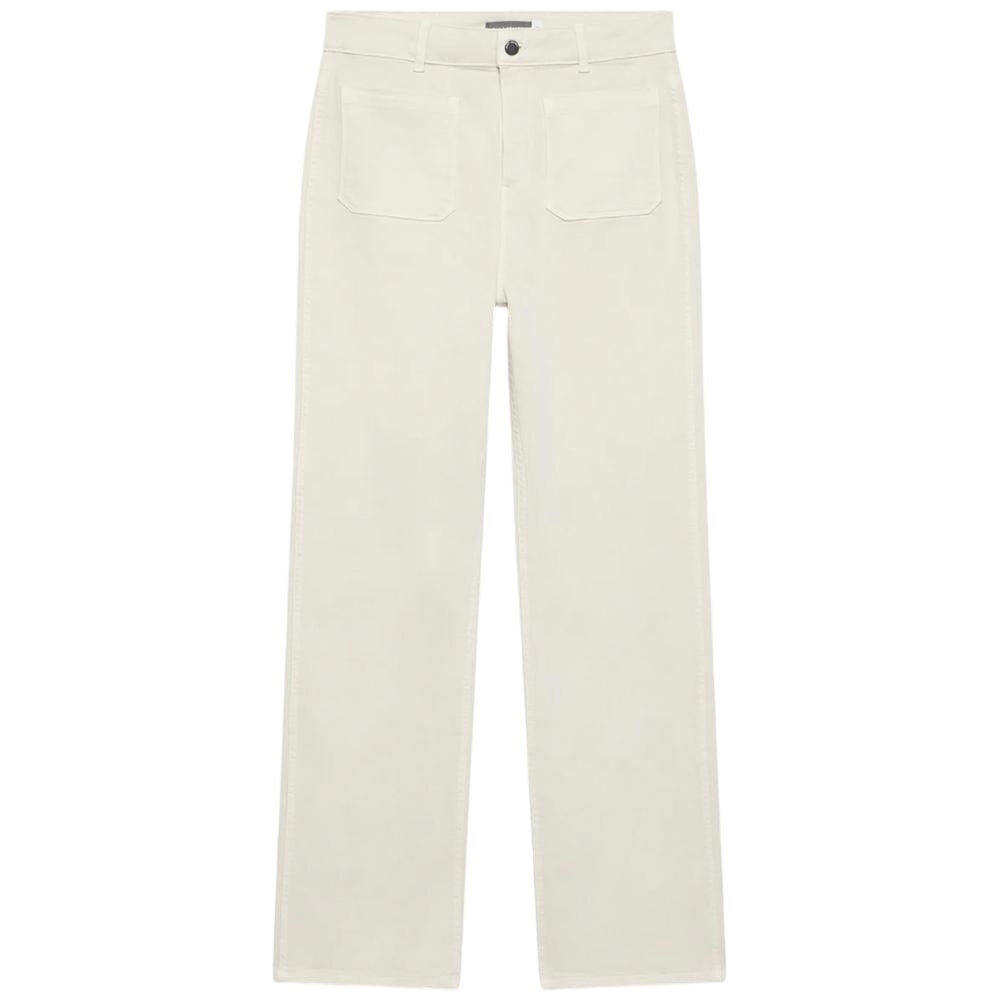 Mint Velvet Neutral Wash Straight Jeans